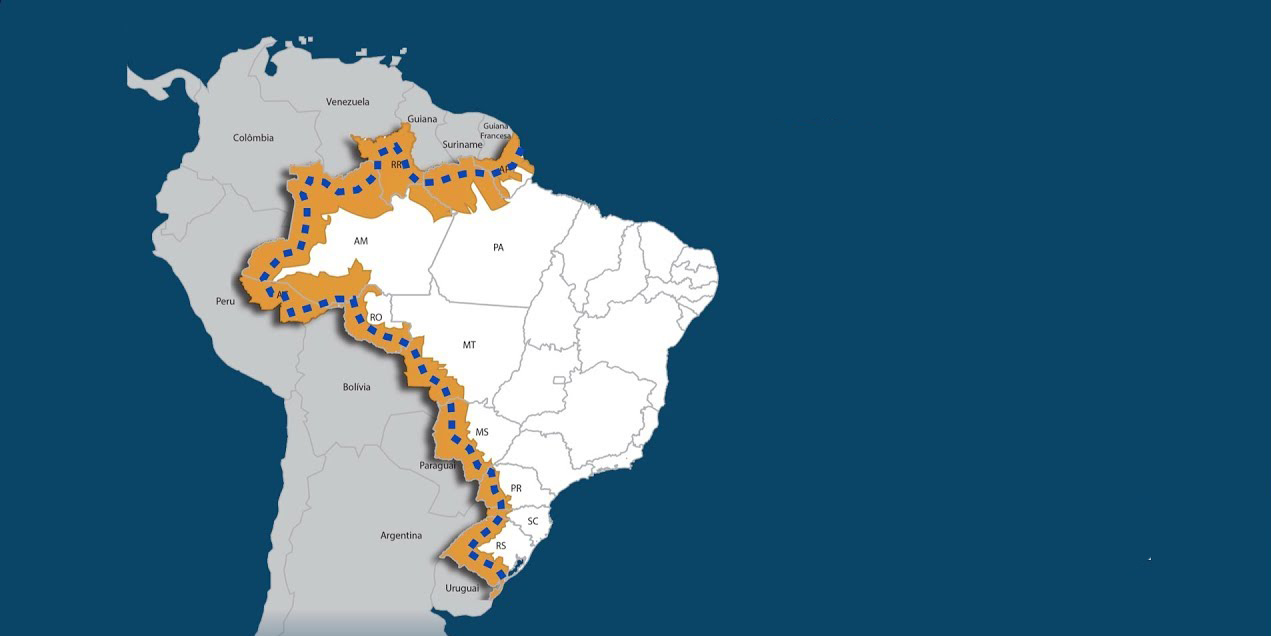 Resultado de imagem para Governo fecha fronteiras terrestres com países sul-americanos
